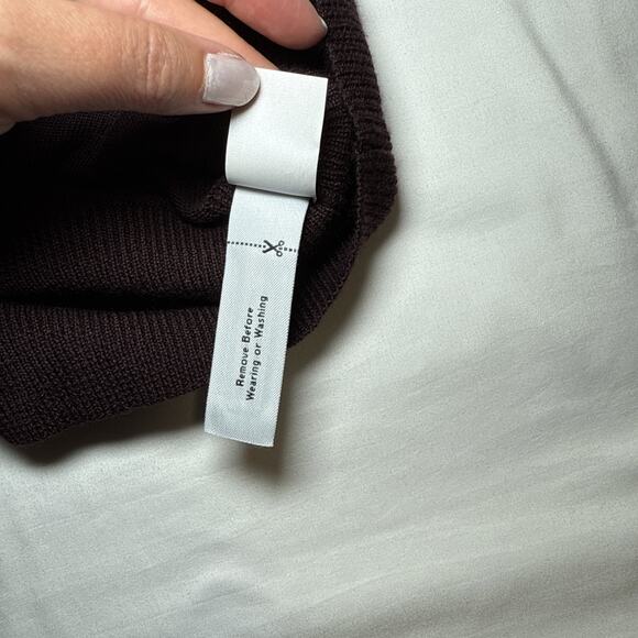 J Crew Womens Size XS Brown Merino Wool Ruffle Moto Sweater Zip Up Crewneck NWOT - Picture 11 of 14